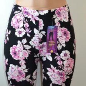 Shosho Womens Floral Print Leggings